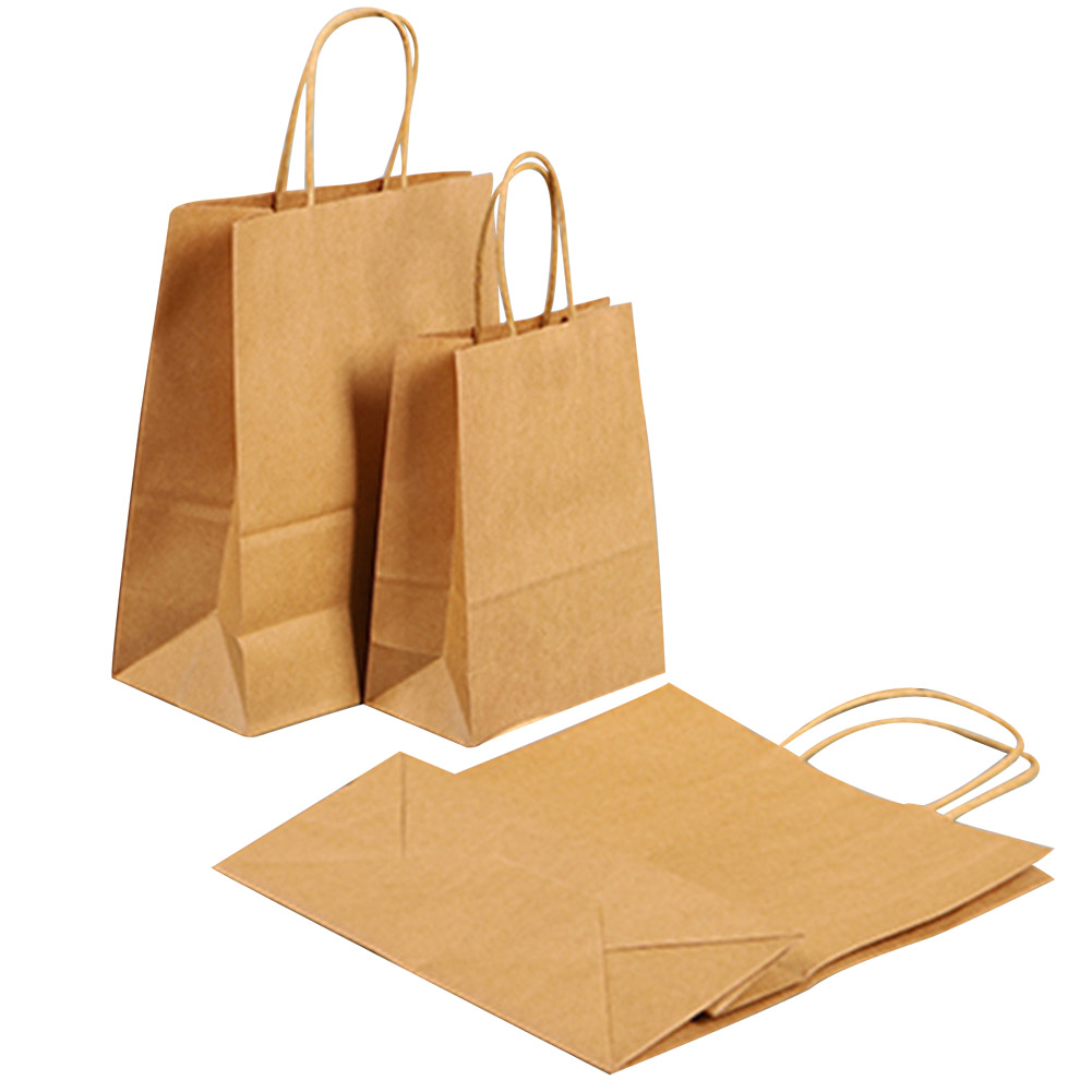 Baking Wrapping Supplies Boutique Paper Bag With Two Handles Gifts Geweldige deals, geweldige deals