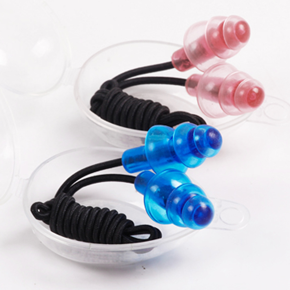 Comfortable Water Sport Safe Hearing Protection Silicone Sports Ear Plugs